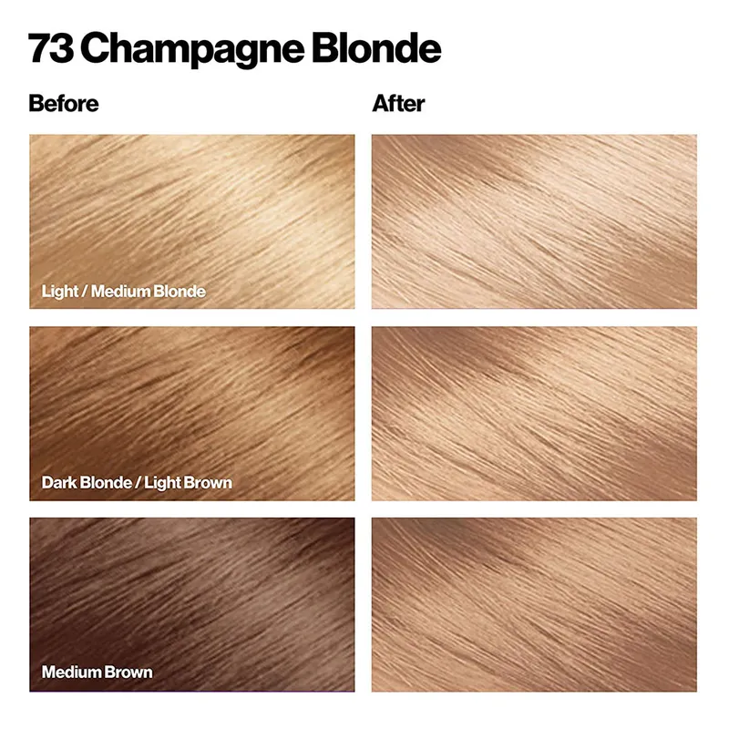 Revlon Beautiful Permanent Hair Colorsilk with 3D Gel Technology and Kerati  73 Champagne Blonde  | Wholesale | Tradeling