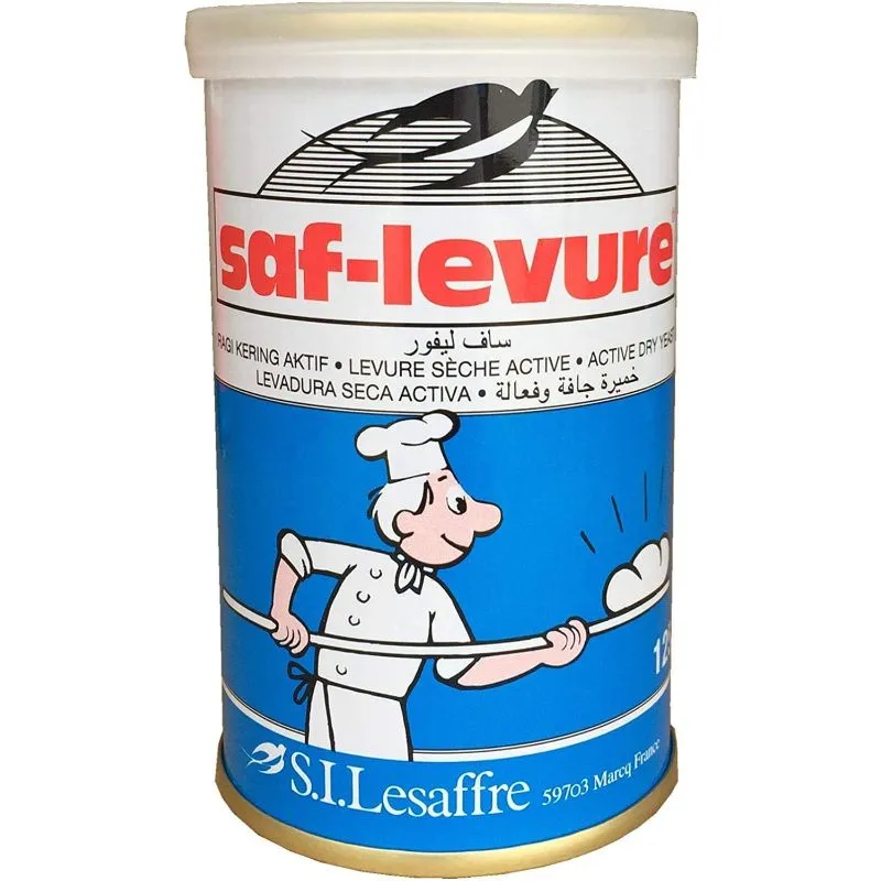 Saf Active Dry Yeast Tin 125 g Wholesale Tradeling
