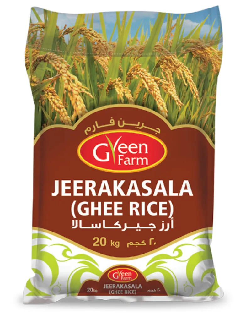 Green Farm Jeerakasala Ghee Rice 20 kg Wholesale Tradeling