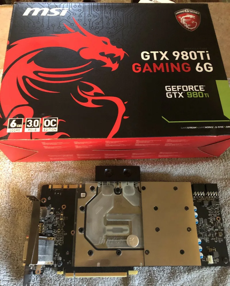 MSI GAMING Edition GeForce GTX 980 TI 6GB OC DirectX 12 VR READY (GTX  アウトドア精密機器
