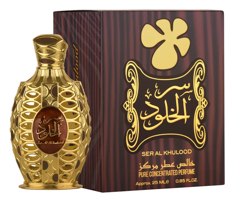 Lattafa Attar Ser Al Khulood Brown Eau De Parfum 25 ml | Wholesale ...