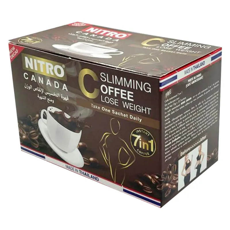 Nitro Canada 7In1 Lose Weight Slimming Coffee 12 Pieces Wholesale