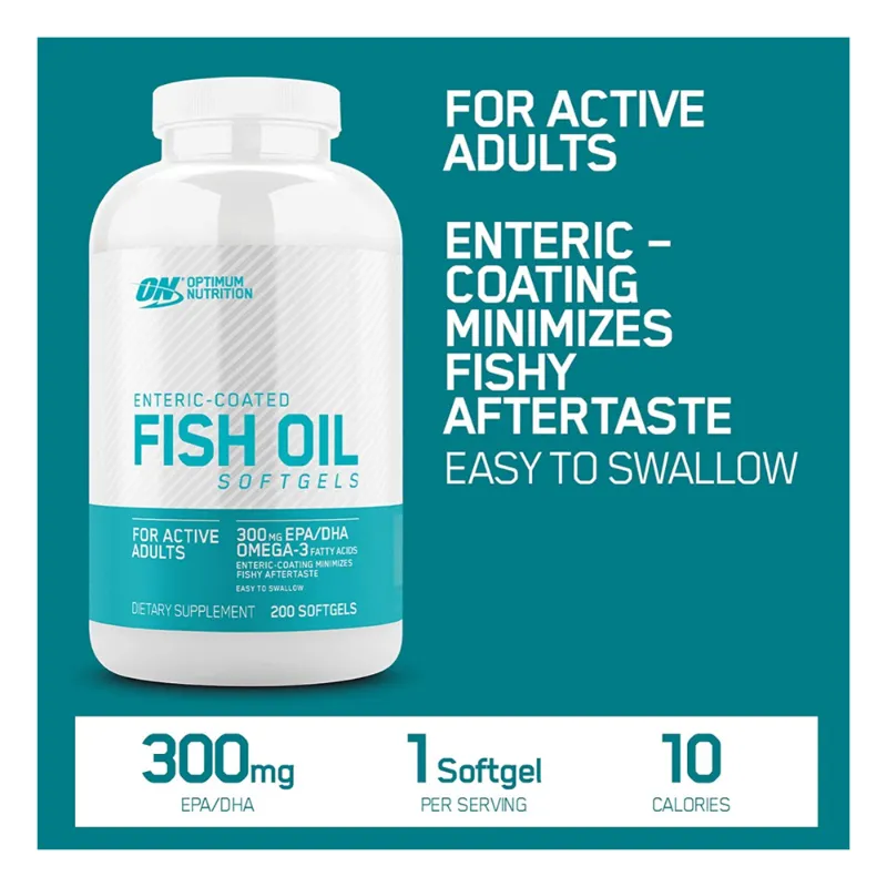 Optimum nutrition 300mg omega 3 fish oil brain support supplement 100 softgels | wholesale | tradeling