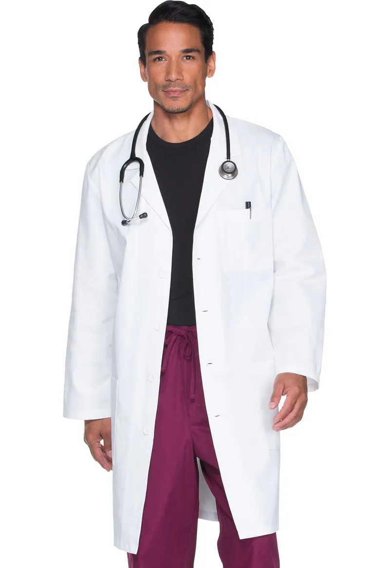 M\u0026S Collections Unisex Lab Coat Wrinkle 