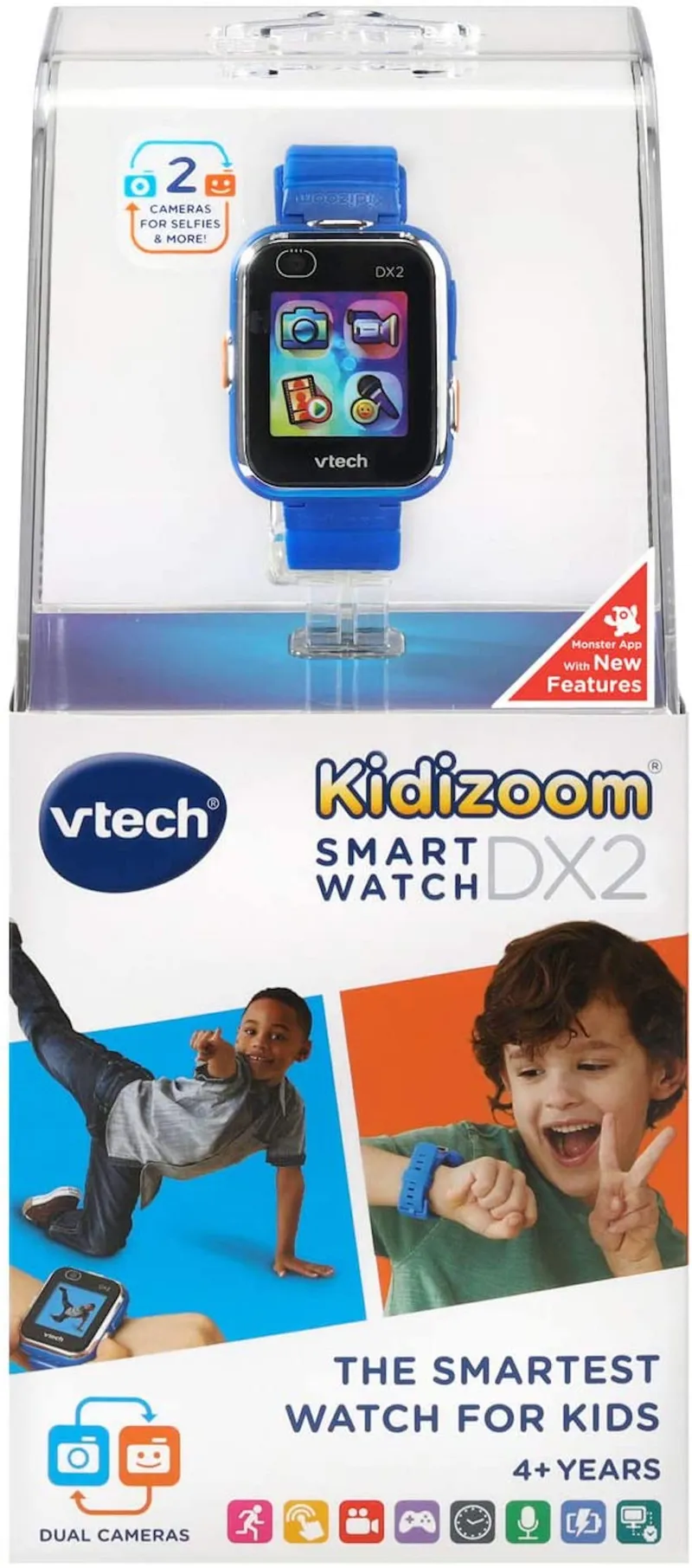Blue VTech Kidizoom Smartwatch DX2 