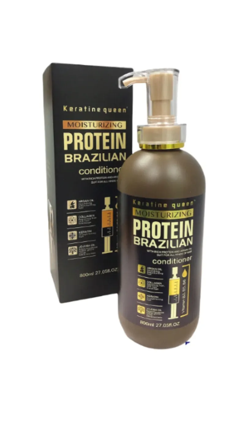 Keratine Queen Moisturizing Protein Brazilian Conditioner 800ml