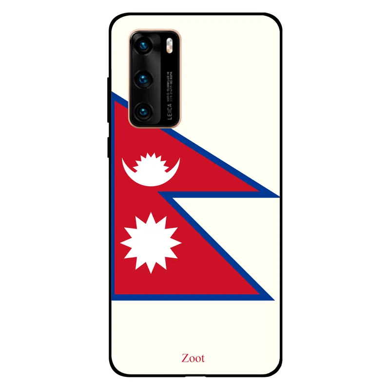 Zoot Huawei P40 Case Cover Nepal Flag