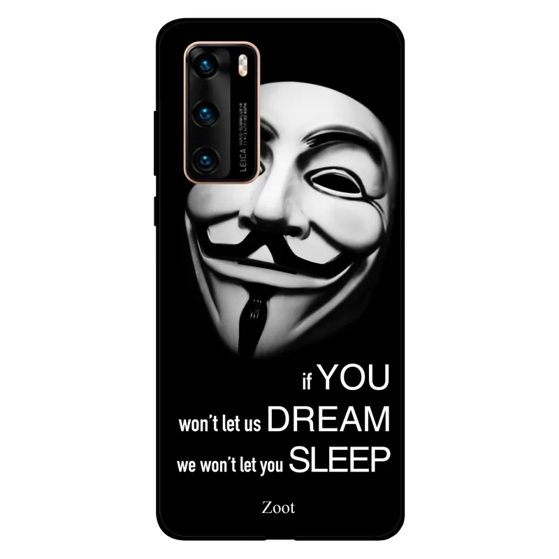 Zoot Huawei P40 Case Cover Let The Music Be Your Master