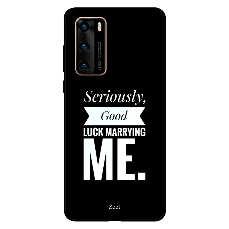 Zoot Huawei P40 Case Cover Don't Stop When It Hurts