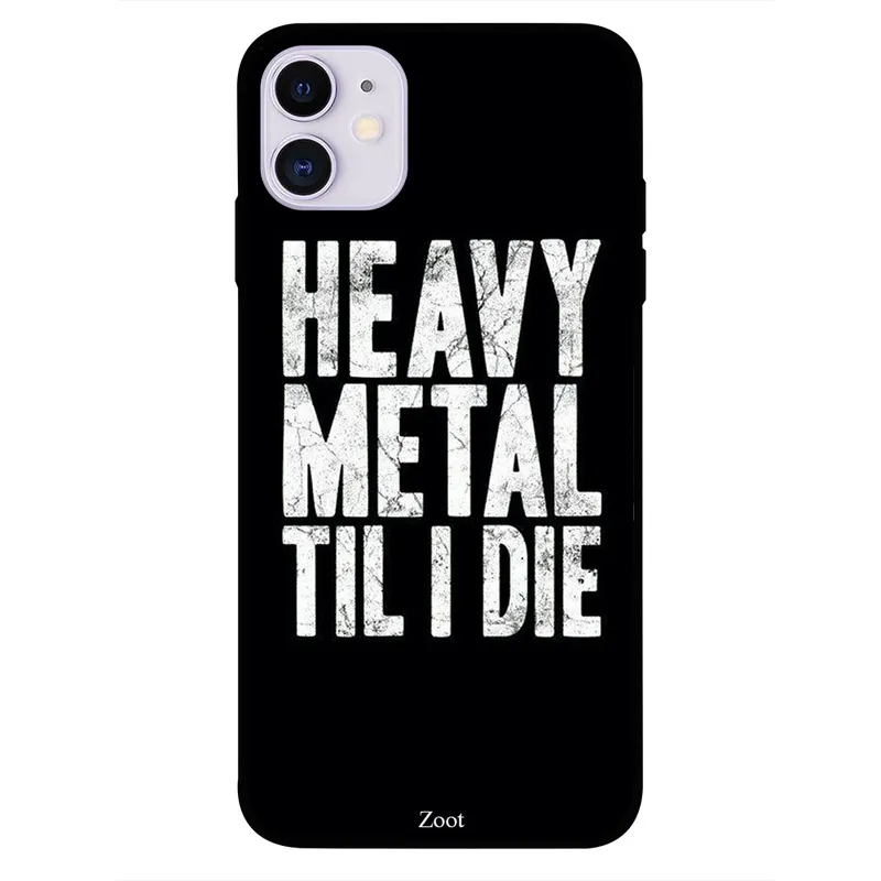 Zoot Premium Quality  Design  Case Cover  Compatible For iPhone 11 Heavy Metal