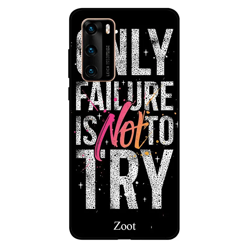 Zoot Huawei P40 Case Cover Only Failure Is Not To Try