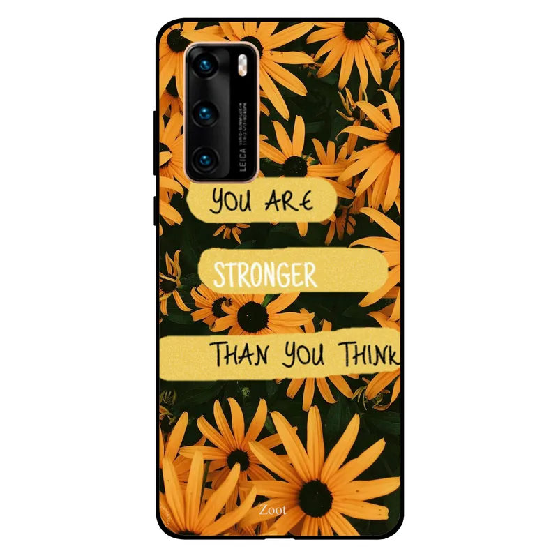 Zoot Huawei P40 Case Cover I Am Nothing Without You