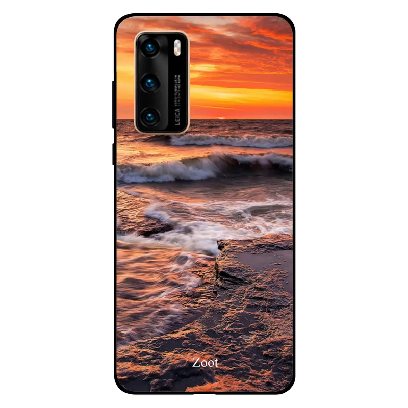 Zoot Huawei P40 Case Cover Ocean Waves