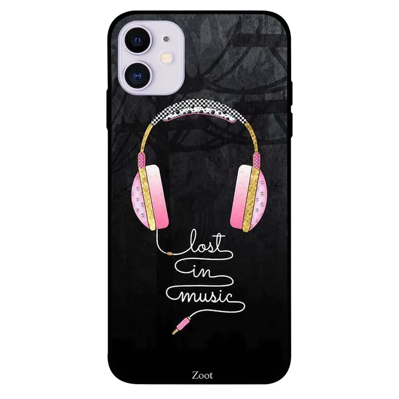 Zoot Premium Quality  Design  Case Cover  Compatible For iPhone 11 Lost In Music