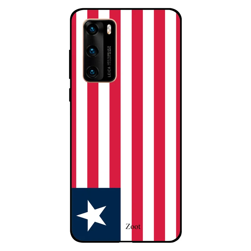 Zoot Huawei P40 Case Cover Liberia Flag