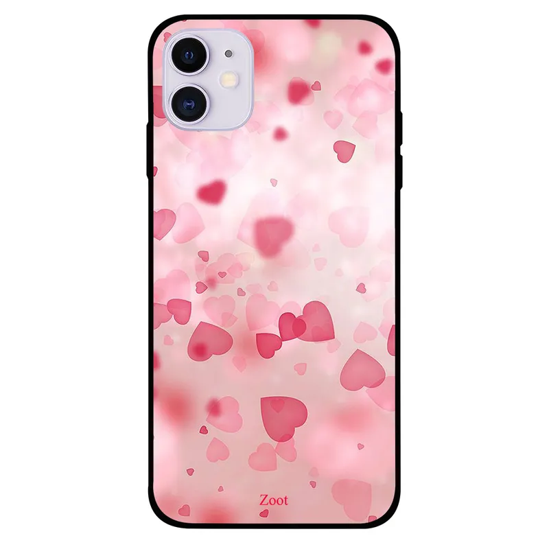 Zoot Premium Quality  Design  Case Cover  Compatible For iPhone 11 Hearts