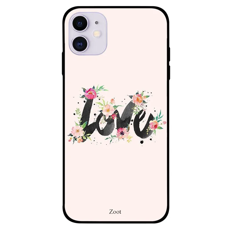 Zoot Premium Quality  Design  Case Cover  Compatible For iPhone 11 Love Calligraphy
