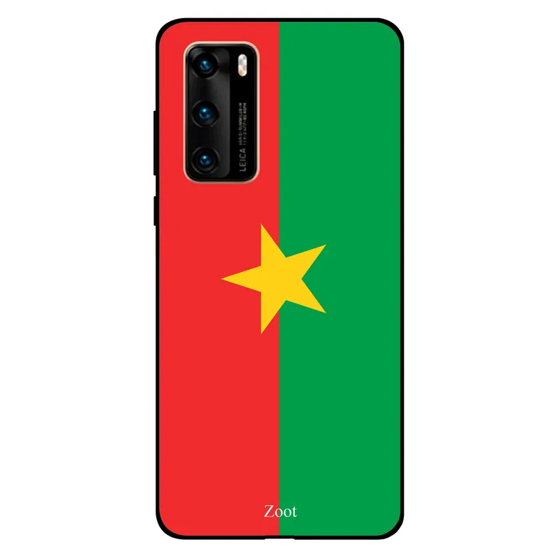 Zoot Huawei P40 Case Cover Burkina Flag