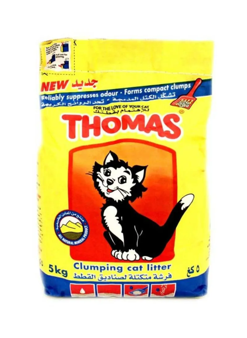 Thomas Clumping Cat Liter 5kg Wholesale Tradeling