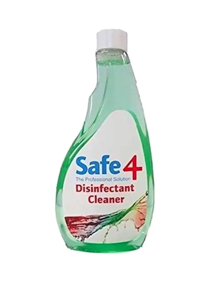 Safe4 Disinfectant Cleaner Apple Flavour Spray Light Green Wholesale