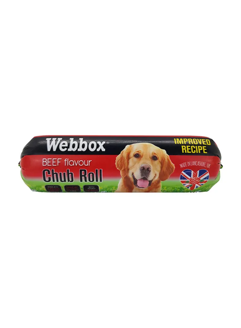 box Beef Flavored Dog Chub Roll 800g Wholesale Tradeling