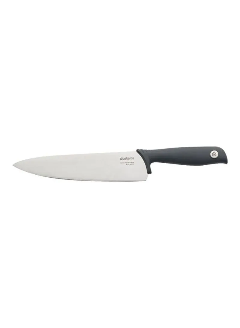 Silver Brabantia Stainless Steel Chefs Knife 