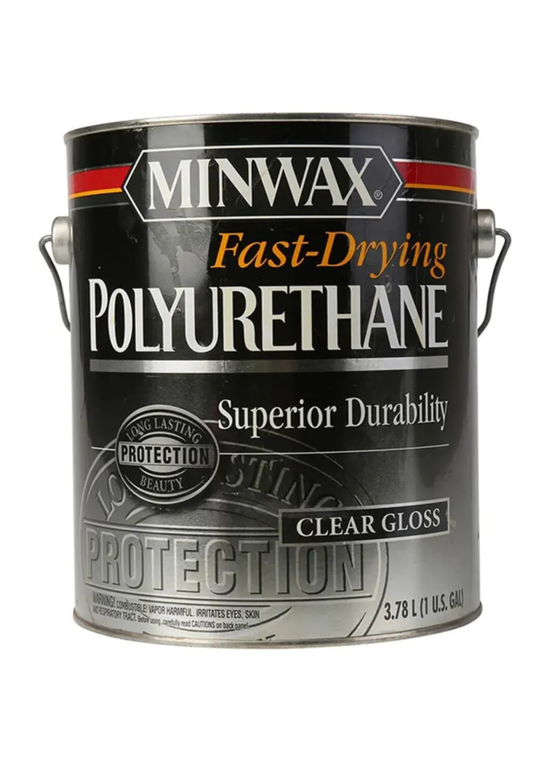 Minwax Fastdrying Polyurethane Protective Finish Clear Gloss 3800ml