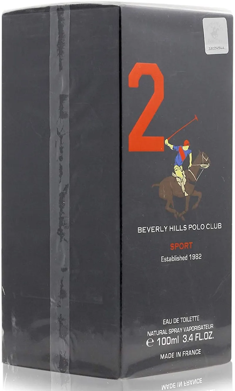 Beverly Hills Polo Club Sport 2 Spray For Men Eau De Toilette 100 ml