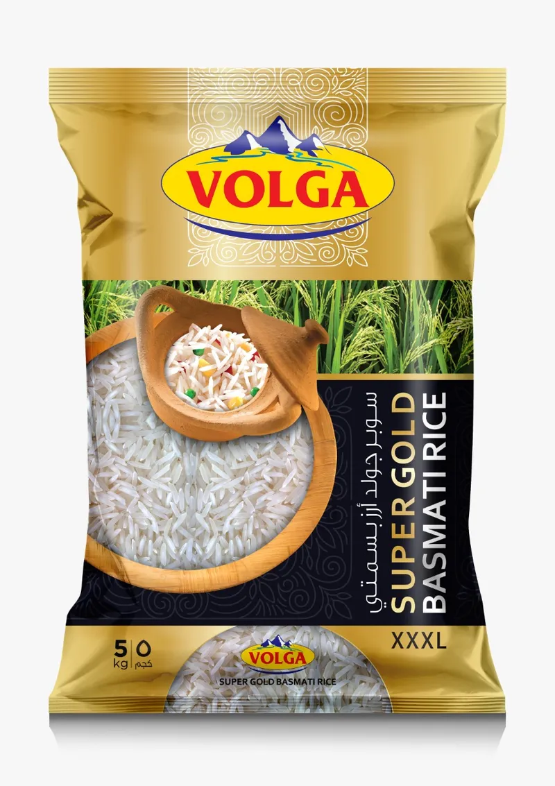 Volga Super Gold Basmati XXXL Rice 5 kg