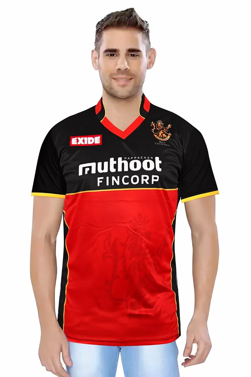 Sidika Polyester Red Unisex Rcb IPL 