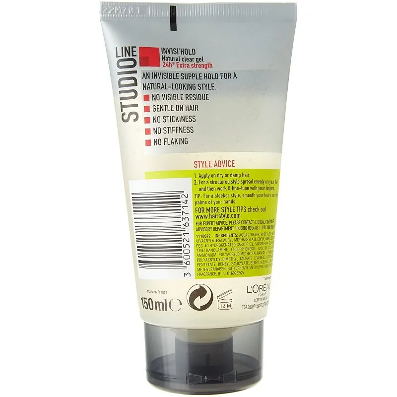 Loreal Studio Line Mineral Control Invisible Gel 150 ml | Wholesale |  Tradeling