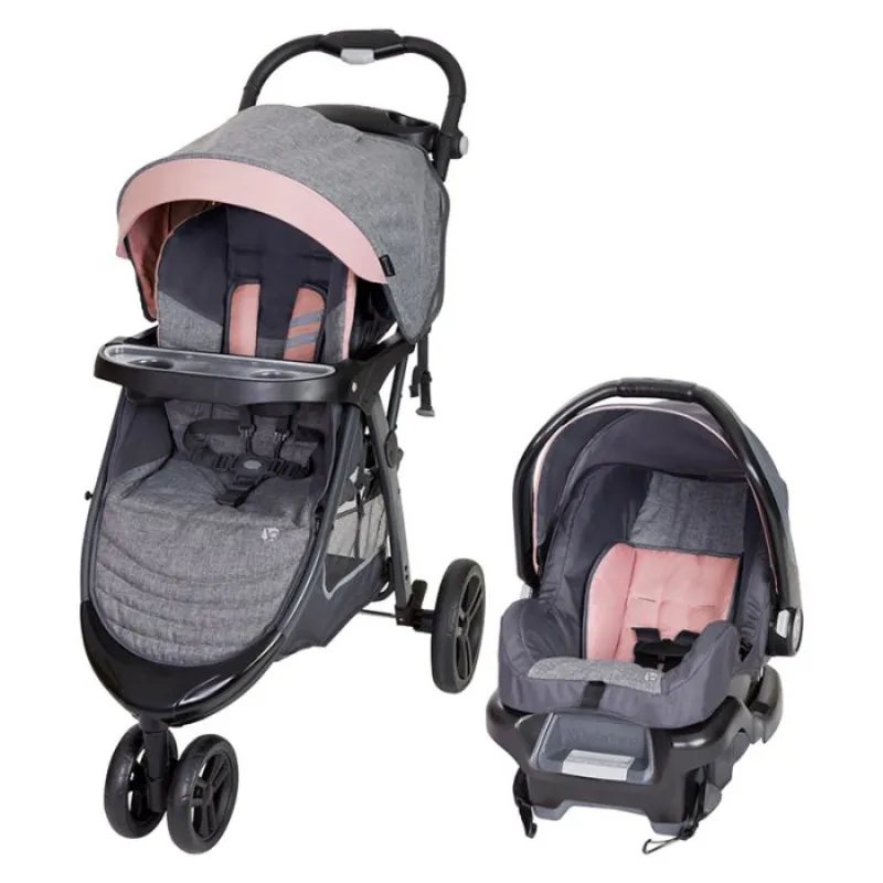 Babytrend Skyline 35 Travel System Pink 