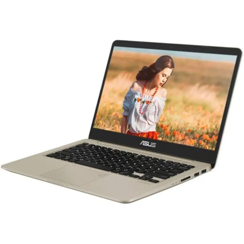 Asus Vivobook S-14 I5-10Th Gen 8Gb / 512 Ssd / Win10 14.1 , Backlight Kb Finger Print Aluminum Brown / Dreamy White - Refurbished A Laptop