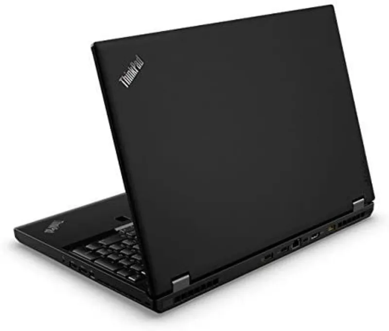 Lenovo Thinkpad P51 15.6" Screen Display Laptop Intel Core I7 7Th Generation 8Gb Ram 256Gb Ssd Nvidia Quadro 2Gb Windows Black - Refurbished B