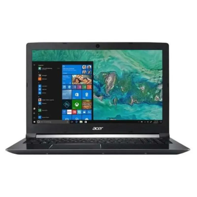 Acer Aspire 7 A715-72G Core I7-8Th Generatio 1Tb Hdd, 8Gb Ram, 15.6" 1920X1080 Win10 Webcam Nvidia Gtx 1050 4096Mb, Eng Kb, Black - Refurbished A Laptop