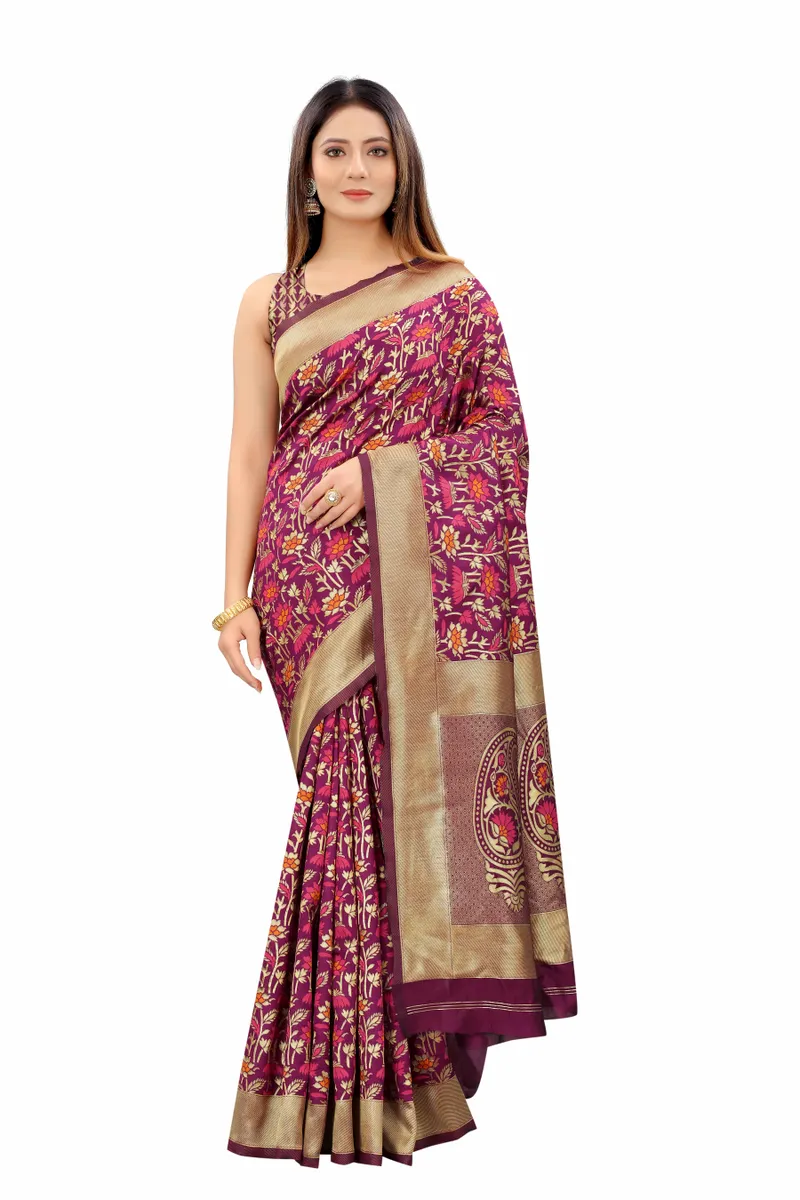 Shop Latest Indian Pure Silk Sarees Online |Silk Mark Certified Sarees |IndyVogue