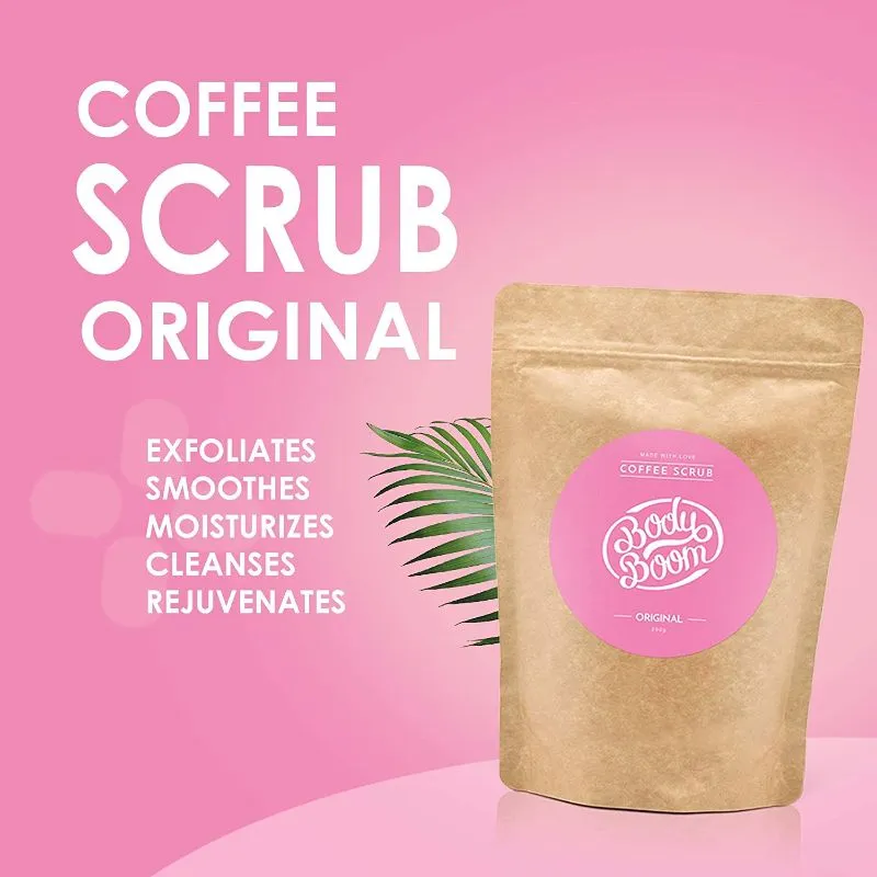 Body Boom Coffee Body Scrub Original, 200G Wholesale Tradeling