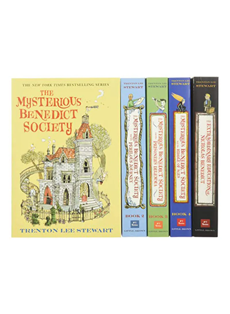 The Mysterious Benedict Society Paperback Boxed Set Stewart Trenton Lee
