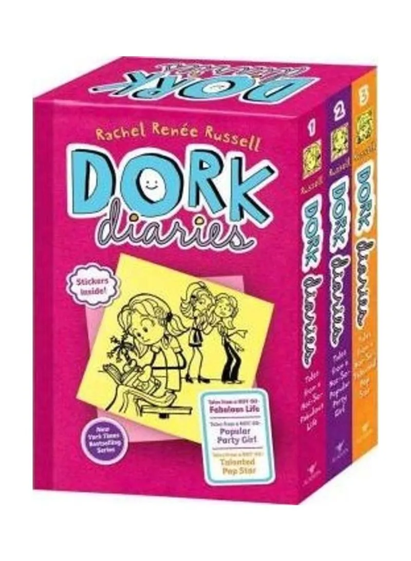 Dork Diaries Box Set Dork Diaries; Dork Diaries 2; Dork Diaries 3 Rachel Renee Russell