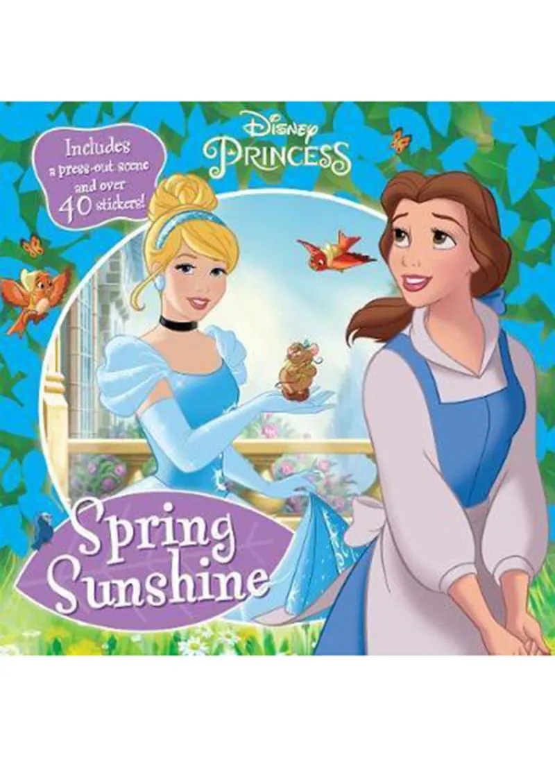 Disney Princess Spring Sunshine- Includes A Press-Out Scene And Over 40  Stickers By Disney | Wholesale | Tradeling