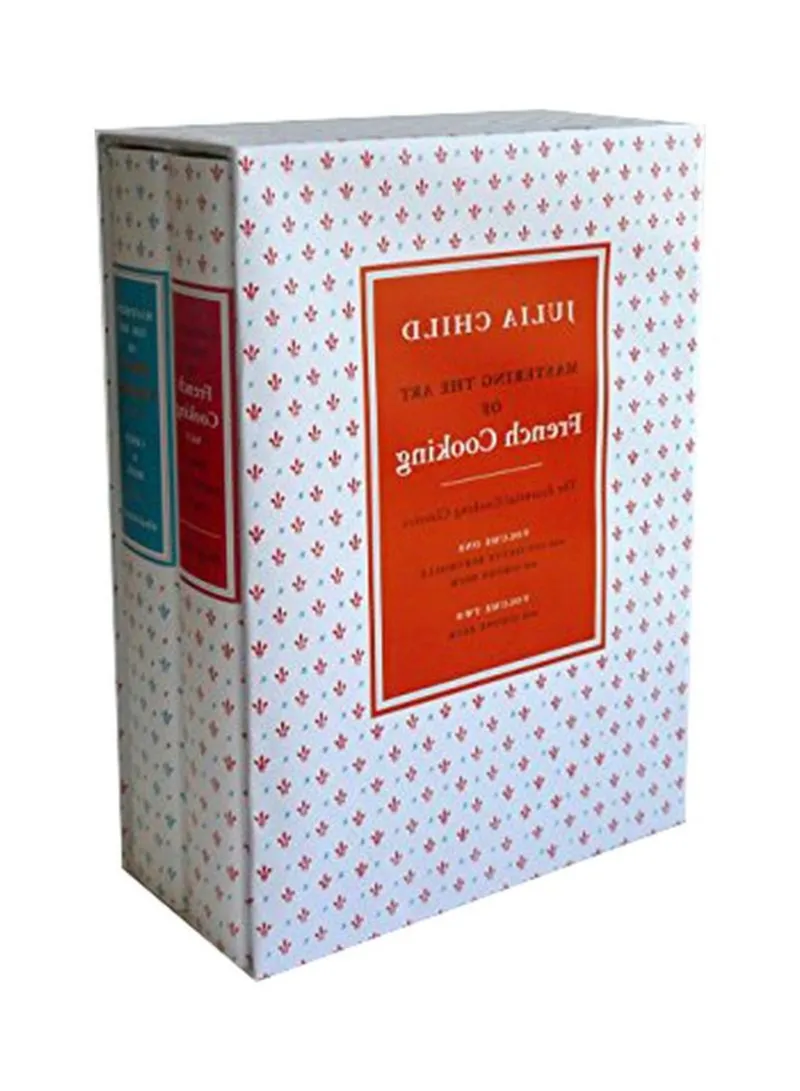 Mastering The Art Of French Cooking 2 Volume Set Box Julia Child
