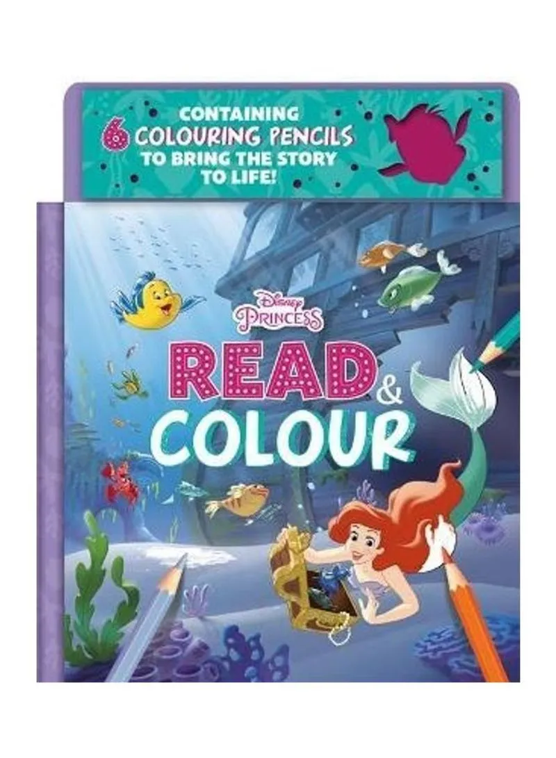 Disney Princess Ariel Read And Colour Igloo Books