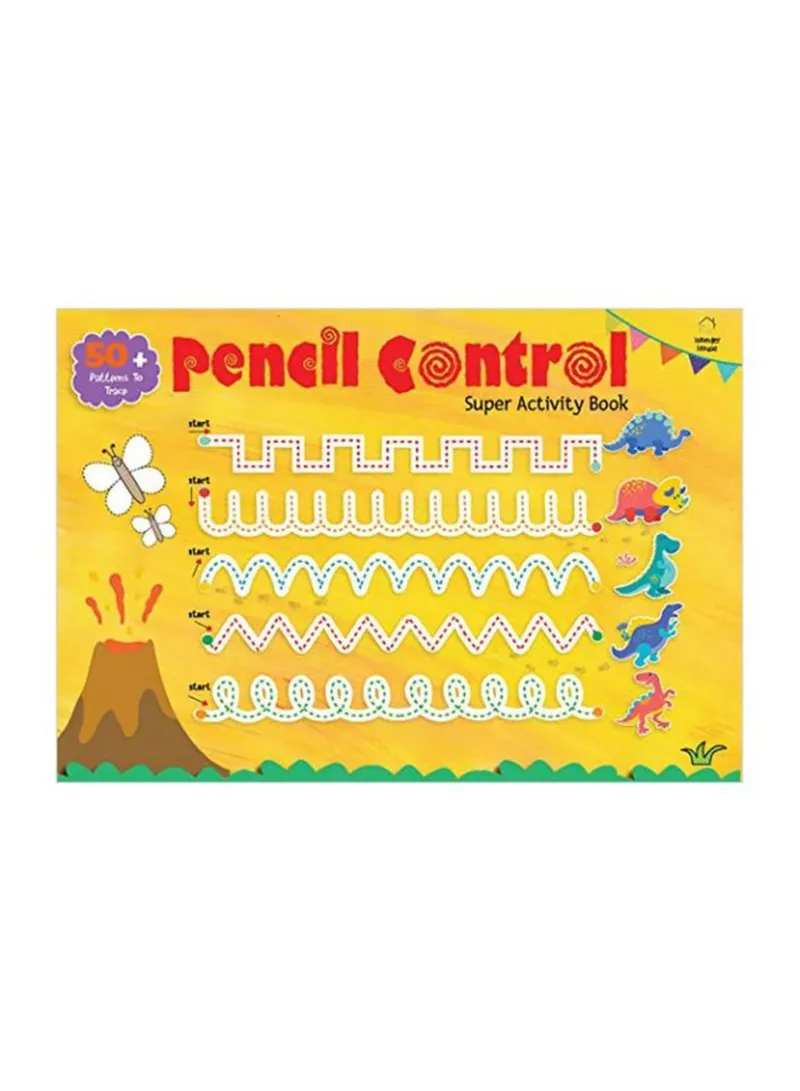 Pencil Control Super Activity Book Activity Book For Children Wonder House Books