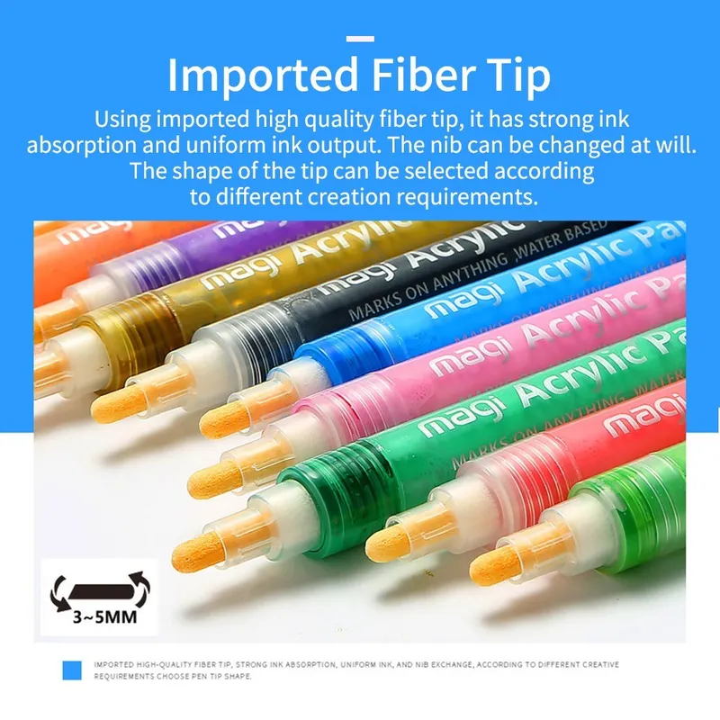 PINTAR Glitter Pens for Adults and Kids - Glitter Stylus Pens Fine Poi–  Pintar Art Supply