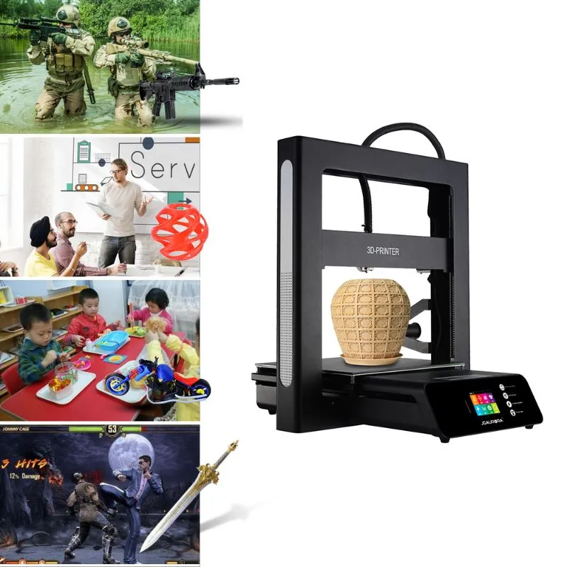 JGAURORA A5S Updated 3D Printer DIY 3D Drucker LCD Touchscreen 305 x 305 x 320mm 