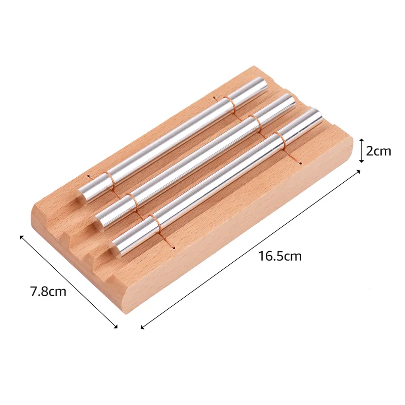 Metavers 3Tone Wooden Chimes with Mallet Percussion Instrument for