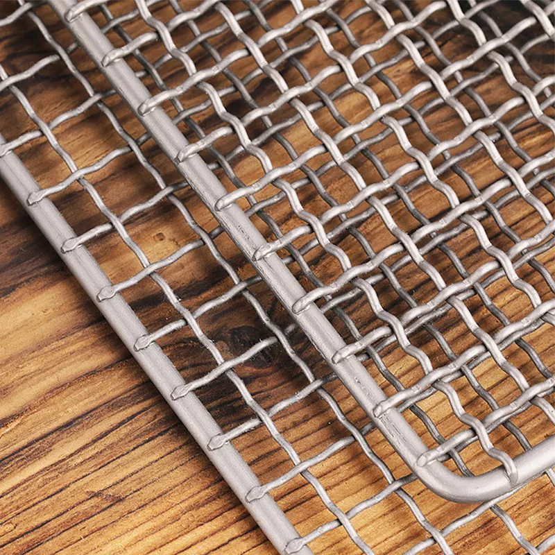 Meta Titanium Grill Plate Ultralight Barbecue Rack Bbq Wire Mesh Baking
