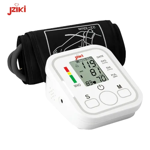 Meta JZIKI Upper Arm Blood Pressure Monitor White 16.2 x 11.2 x 10.2cm  ZKB869