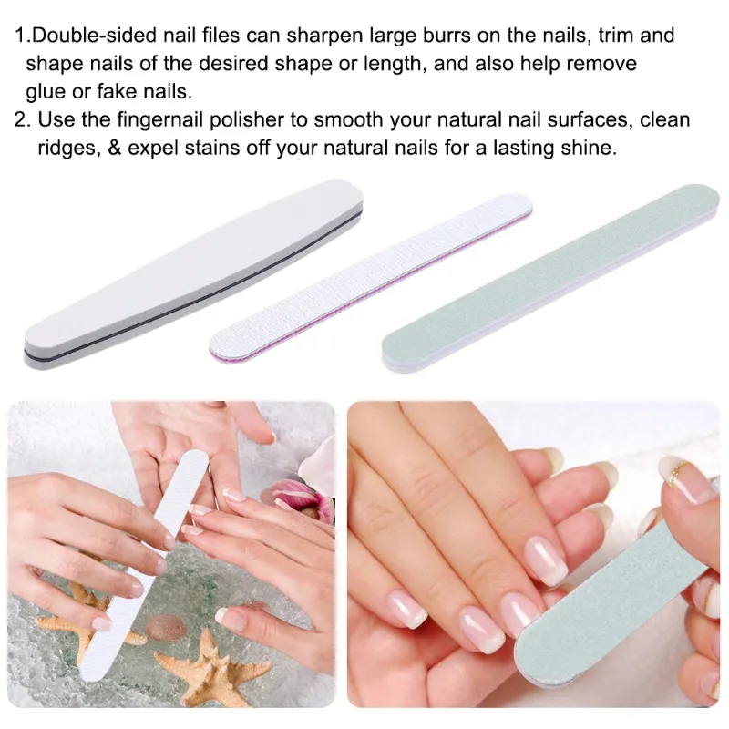Meta Nail Art Tool Kit Nail File Nail Buffer Nail Polisher Doubleend  Cuticle Pusher Cuticle Pusher Trimmer Cuticle Clipper Handle Grip Nail  Brush 24x16x4cm | Wholesale | Tradeling