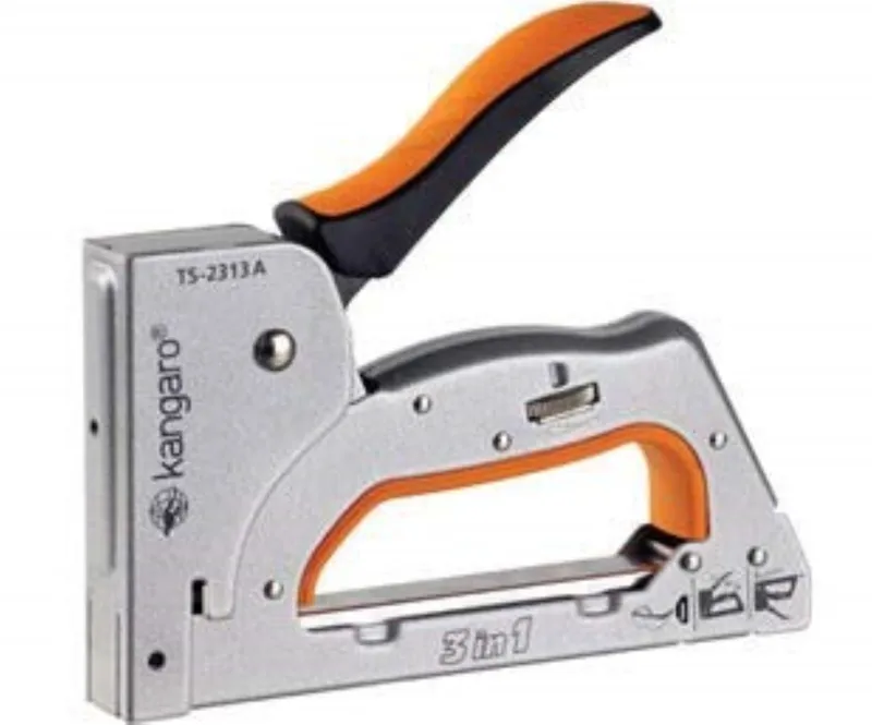 Kangaro Ts2313A Gun Tacker and Staple Pins 23/8H, Silver Wholesale